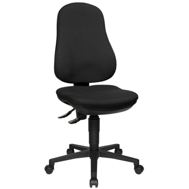 Topstar bureaustoel Point 70, antracietgrijs, ergonomisch, 110 kg draagkracht